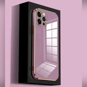 Luxury Electroplated Case For iPhone 14 Pro Max - PURPLE-SALE